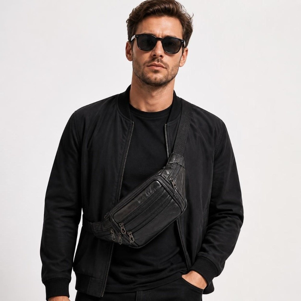 Luxury Multi-Pocket Leather Fa - Luxury Bags Leather 评论和价格