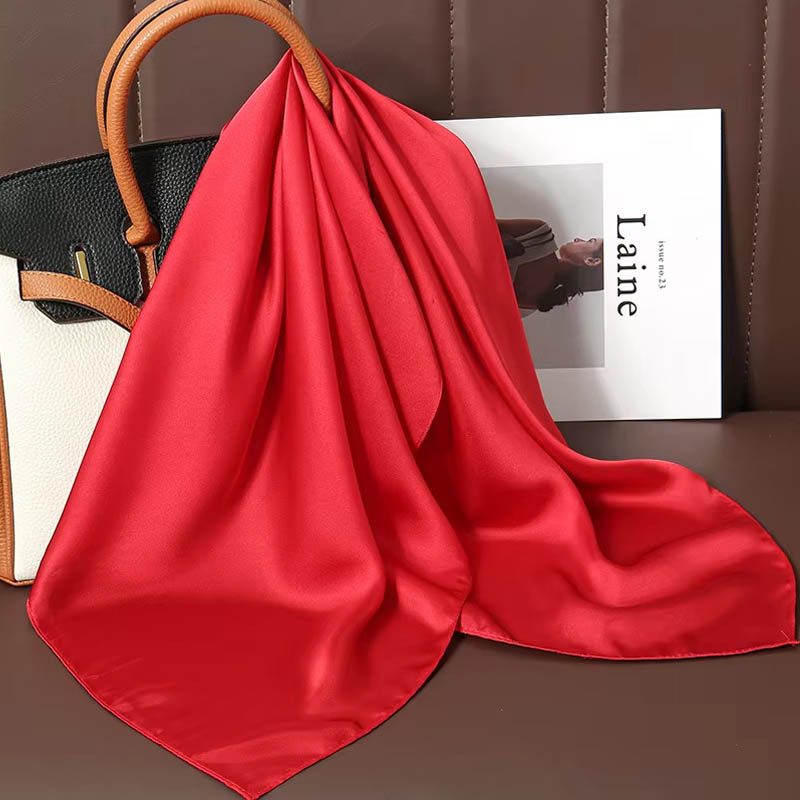 Luxury Solid Color Silk Square - Luxury Bags China 评论和价格
