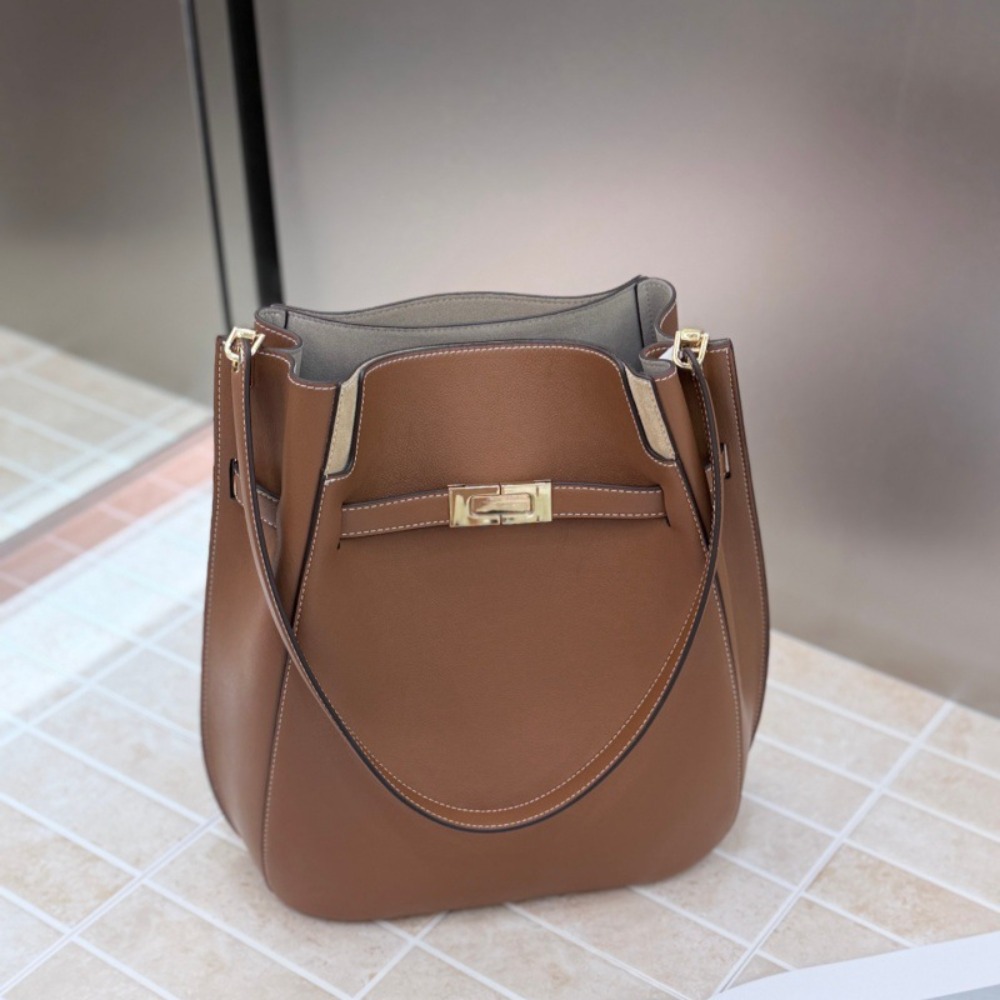 New Bucket Bag Old Money Wind  - Luxury Bags Tote 评论和价格