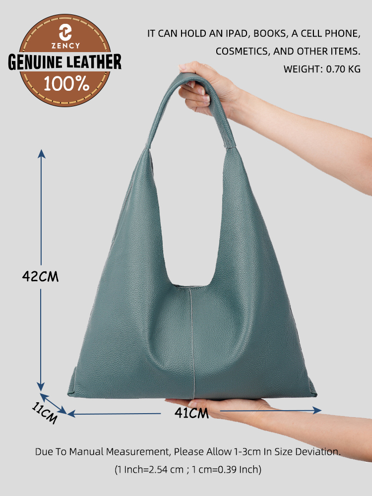 Zency Soft Genuine Leather Wom - Luxury Bags Tote 评论和价格